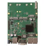 MikroTik RouterBOARD RBM33G, dual-core 880MHz, 256MB DDR3, 3x GLAN, 2x mini-PCIe, 2xSIM slot, 1xM.2, USB, RS232, incl. L4