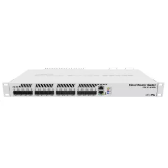 MikroTik Cloud Router Switch CRS317-1G-16S RM, kétmagos 800MHz CPU, 1GB, 1xGLAN, 16xSFP  slot, incl. L6