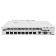 MikroTik Cloud Router Switch CRS309-1G-8S IN, 800MHz CPU, 512MB RAM, 1xLAN, 8xSFP  slot, incl. L5 licenc
