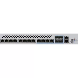MikroTik Cloud Router Switch CRS312-4C 8XG-RM, 650MHz CPU, 64MB, 1xGLAN, 8x10G, 4x10G Combo, slot, incl. L5