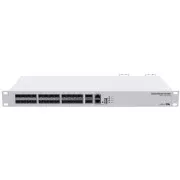 MikroTik Cloud Router Switch CRS326-24S 2Q RM, 650MHz CPU, 64MB, 1x10/100, 24x10G, 2x40G, USB-vel együtt. L5