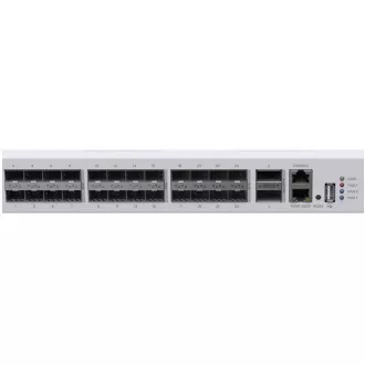 MikroTik Cloud Router Switch CRS326-24S 2Q RM, 650MHz CPU, 64MB, 1x10/100, 24x10G, 2x40G, USB-vel együtt. L5
