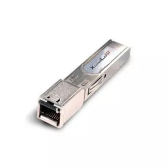 Fém SFP  modul 10 Gb/s, RJ45 (CISCO, DELL, Planet, ZyXEL, TP-LINK, UBNT, MikroTik comp.)