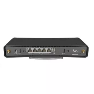 MikroTik RBD53iG-5HacD2HnD, hAP ac3, 716MHz CPU, 256MB RAM, USB, 5x LAN, Wi-Fi 2, 4GHz   5 GHz, PoE, incl. L4