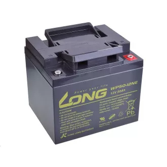 Hosszú 12V 50Ah ólom akkumulátor DeepCycle AGM M6 (WP50-12NE)