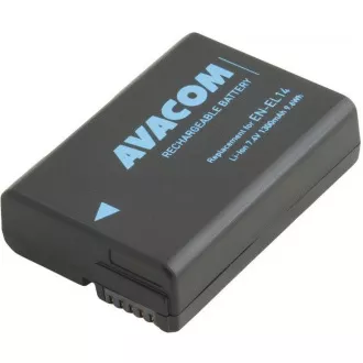 AVACOM Nikon EN-EL14, EN-EL14a, EN-EL14e Li-Ion 7.4V 1300mAh 9.6Wh
