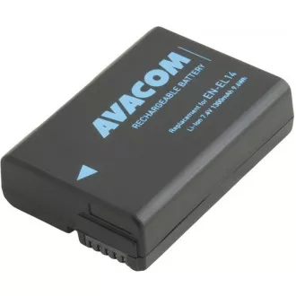 AVACOM Nikon EN-EL14, EN-EL14a, EN-EL14e Li-Ion 7.4V 1300mAh 9.6Wh