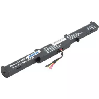 AVACOM akkumulátor Asus G553, GL753, N552 Li-Ion 14, 4V 2600mAh 37Wh készülékhez