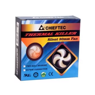 CHIEFTEC ventilátor AF-0925PWM, 92x92x25 mm, 2 golyós, PWM