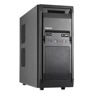 CHIEFTEC Libra sorozat/Miditower tok, LF-02B-OP, Fekete, USB 3.0, tápegység nélkül CHIEFTEC Libra sorozat/Miditower tok, LF-02B-OP, Fekete, USB 3.0, tápegység nélkül
