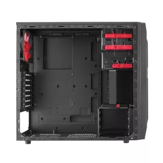 CHIEFTEC Libra sorozat/Miditower tok, LF-02B-OP, Fekete, USB 3.0, tápegység nélkül CHIEFTEC Libra sorozat/Miditower tok, LF-02B-OP, Fekete, USB 3.0, tápegység nélkül