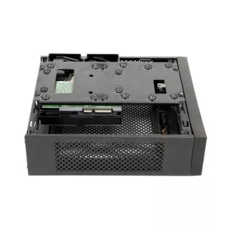 CHIEFTEC Compact Series/mini ITX ház, IX-03B, fekete, Alu, 85W-os tápegység CDP-085ITX