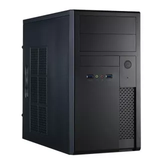 CHIEFTEC Mesh sorozat/Minitower tok, XT-01B-OP, fekete, USB 3.0, tápegység nélkül