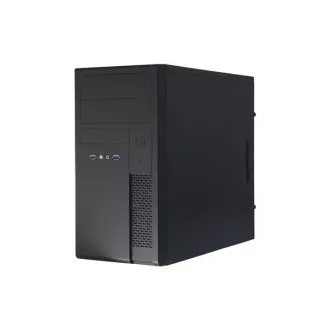 CHIEFTEC Mesh sorozat/Minitower tok, XT-01B-OP, fekete, USB 3.0, tápegység nélkül