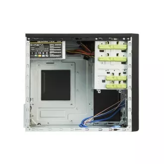 CHIEFTEC Mesh sorozat/Minitower tok, XT-01B-OP, fekete, USB 3.0, tápegység nélkül