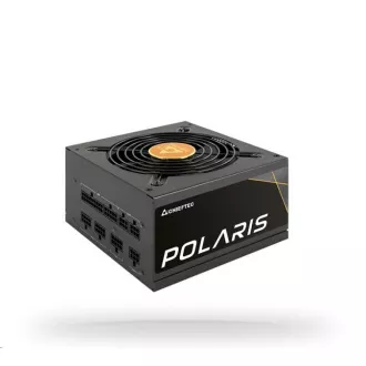 CHIEFTEC tápegység Polaris sorozat, PPS-650FC, 650W, ATX-12V V.2.4, PS2, 12cm ventilátor, aktív PFC, moduláris, 80  Gold
