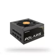 CHIEFTEC tápegység Polaris sorozat, PPS-750FC, 750W, ATX-12V V.2.4, PS2, 12cm ventilátor, aktív PFC, moduláris, 80  Gold