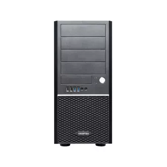 CHIEFTEC Classic sorozat, Miditower, CM-25B, Fekete, tápegység nélkül