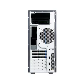 CHIEFTEC Classic sorozat, Miditower, CM-25B, Fekete, tápegység nélkül