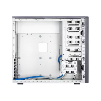 CHIEFTEC Classic sorozat, Miditower, CM-25B, Fekete, tápegység nélkül