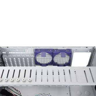 CHIEFTEC Rackmount 4U ATX/mATX, UNC-409S-B, 400W PSF-400B, fekete színben