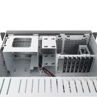 CHIEFTEC Rackmount 4U ATX/mATX, UNC-409S-B, 400W PSF-400B, fekete színben