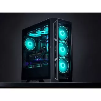 CHIEFTEC APEX tok, E-ATX, 1x USB-C 3.2, 2x USB 3.0, 4x 120mm ARGB ventilátor, ARGB Hub, fekete színű CHIEFTEC APEX tok, E-ATX, 1x USB-C 3.2, 2x USB 3.0, 4x 120mm ARGB ventilátor, ARGB Hub, fekete színű