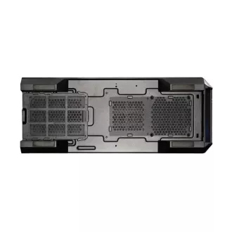 CHIEFTEC tok STALLION II, ATX, 1x USB-C 3.2, 2x USB 3.1, 1x USB 2.0, 4x 120mm RGB ventilátor, fekete színű