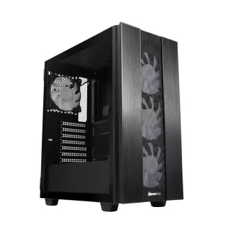 CHIEFTEC HUNTER 2 tok, ATX, 1x USB-C, 1x USB 3.1, 4x 120mm ARGB ventilátor, ARGB Hub, fekete színben CHIEFTEC HUNTER 2 tok, ATX, 1x USB-C, 1x USB 3.1, 4x 120mm ARGB ventilátor, ARGB Hub, fekete színben