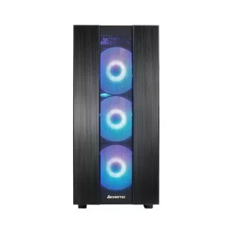 CHIEFTEC HUNTER 2 tok, ATX, 1x USB-C, 1x USB 3.1, 4x 120mm ARGB ventilátor, ARGB Hub, fekete színben CHIEFTEC HUNTER 2 tok, ATX, 1x USB-C, 1x USB 3.1, 4x 120mm ARGB ventilátor, ARGB Hub, fekete színben