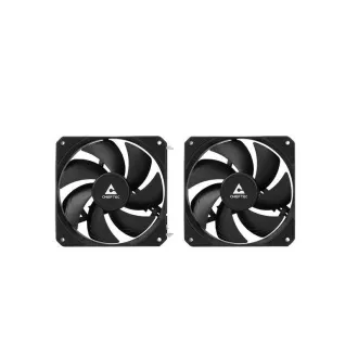 CHIEFTEC CPU vízhűtés Iceberg 240 Dark, 2x120mm, ARGB vízblokk, LGA1851, AM5, fekete, fekete CHIEFTEC CPU vízhűtés Iceberg 240 Dark, 2x120mm, ARGB vízblokk, LGA1851, AM5, fekete, fekete