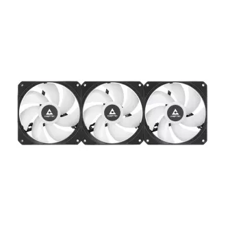 CHIEFTEC Iceberg 360 CPU vízhűtés, 2x360mm ARGB, ARGB vízblokk, LGA1851, AM5, fekete, fekete