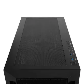 CHIEFTEC APEX LUMO tok, E-ATX, 1x USB-C 3.2, 2x USB 3.0, 4x 140mm ARGB ventilátor, ARGB Hub, fekete színű