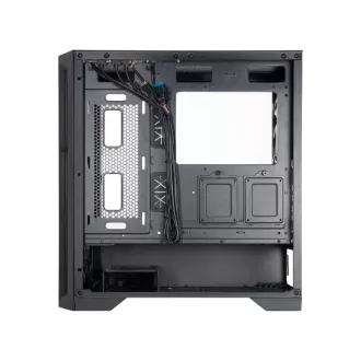 CHIEFTEC APEX LUMO tok, E-ATX, 1x USB-C 3.2, 2x USB 3.0, 4x 140mm ARGB ventilátor, ARGB Hub, fekete színű