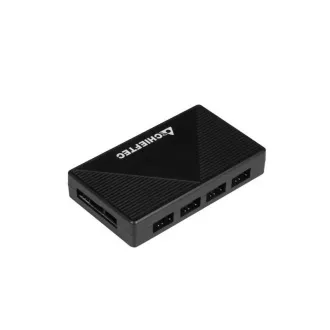 CHIEFTEC APEX LUMO tok, E-ATX, 1x USB-C 3.2, 2x USB 3.0, 4x 140mm ARGB ventilátor, ARGB Hub, fekete színű
