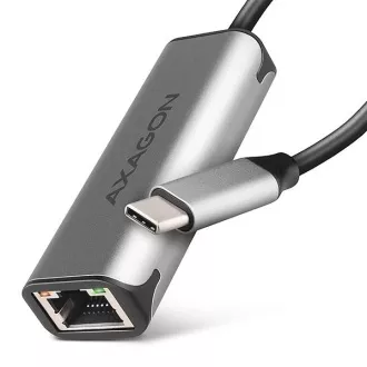 AXAGON ADE-25RC USB-C 3.2 Gen 1 - 2.5 Gigabit Ethernet hálózati kártya, Realtek 8156, automatikus telepítés, szürke színű AXAGON ADE-25RC USB-C 3.2 Gen 1 - 2.5 Gigabit Ethernet hálózati kártya, Realtek 8156, automatikus telepítés, szürke színű