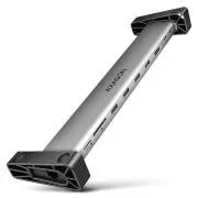 AXAGON HMC-10HLS, USB 5Gbps hub, 4x USB-A, HDMI 4k/60Hz, RJ-45 GLAN, SD/mSD, PD 100W, USB-C kábel 25cm