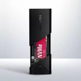 AXAGON EEM2-UB2, USB-C 10Gbps - M.2 NVMe SSD ARROW doboz, fekete