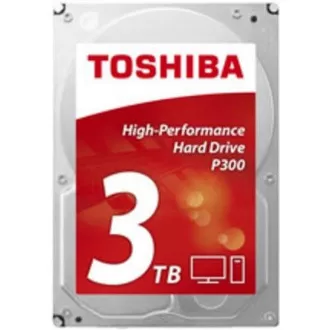 TOSHIBA HDD P300 asztali PC (CMR) 3TB, SATA III, 7200 rpm, 64MB gyorsítótár, 3, 5