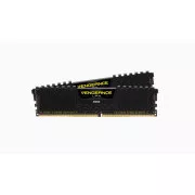 CORSAIR DDR4 DIMM 16GB (2 darabos készlet) 3200MHz CL16 Vengeance LPX fekete színben