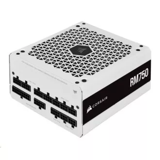 CORSAIR tápegység, RM750-80 PLUS Gold (ATX, 750W, moduláris), fehér