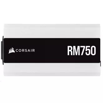 CORSAIR tápegység, RM750-80 PLUS Gold (ATX, 750W, moduláris), fehér
