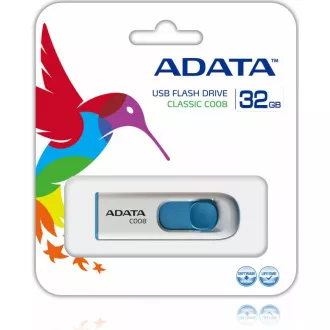 ADATA Flash Disk 32GB C008, USB 2.0 Classic, fehér
