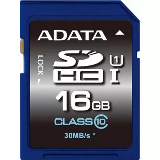 ADATA SDHC kártya 16 GB Premier UHS-I Class 10