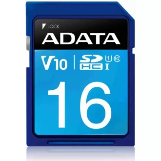 ADATA SDHC kártya 16 GB Premier UHS-I Class 10
