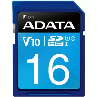ADATA SDHC kártya 16 GB Premier UHS-I Class 10