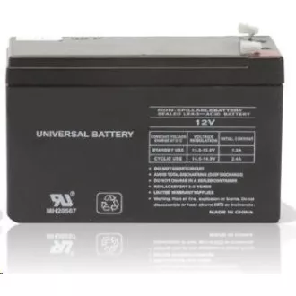 EUROCASE akkumulátor az UPS NP7-12, 12V, 7Ah (RBC2) UPS-hez