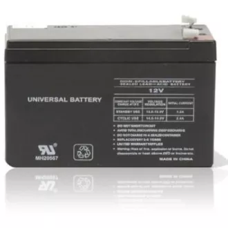 EUROCASE akkumulátor az UPS NP12-12, 12V, 12Ah (RBC4) számára