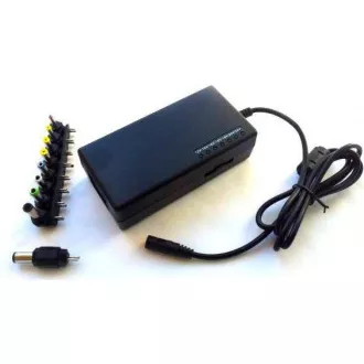 EUROCASE univerzális hálózati adapter 100W, AC 110-240V / CAR DC 12V, DC 12-20, 9 csatlakozó