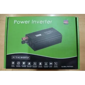 EUROCASE feszültség átalakító DY-8109-12, AC/DC 12V/230V, 500W, USB